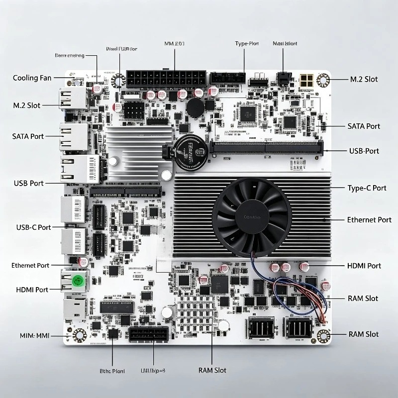 RAM DDR5, Dual M.2 NVMe, Ether - Nas Motherboard 8 Sata Mini Itx recensione e prezzo